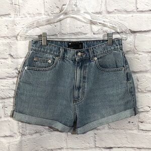 ASOS design Classic Blue Jean Shorts for Petite Women size 4 US 36 EU 8 UK pre-💕